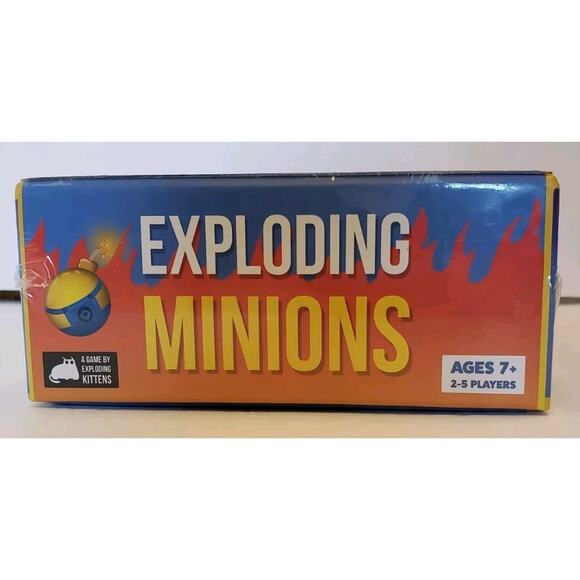 Exploding‎ Kittens Exploding Minions Card Game Special Edition - NEW SEALED - Picture 7 of 7